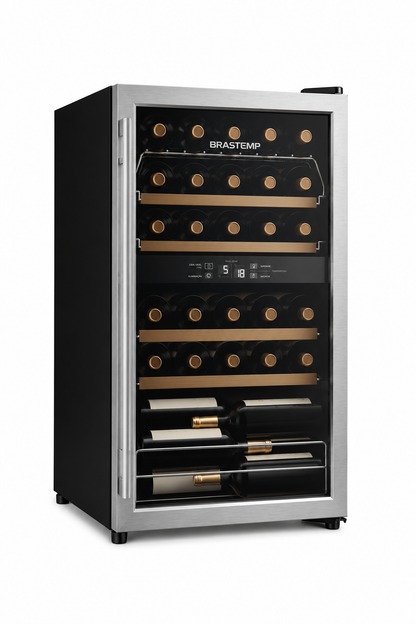 Adega Brastemp Dual Zone 33 Garrafas - BZB33BE