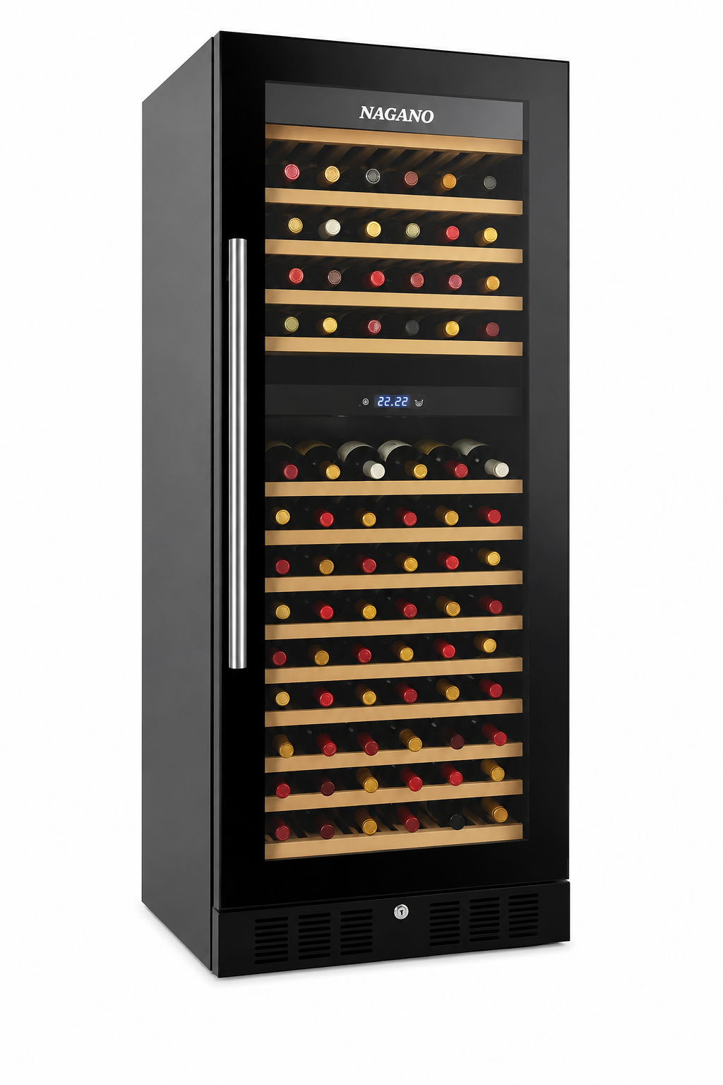 Adega de Vinhos Climatizada Nagano 163 Garrafas 380L BIVOLT