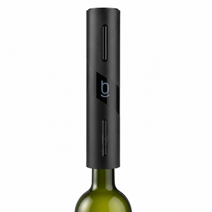 Kit Abridor de Vinhos Elétrico Saca-Rolhas Biscuitt Oak USB 4 em 1 – Sommelier Collection