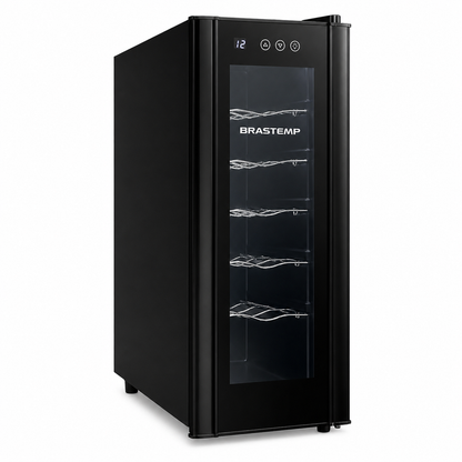 Adega 12 Garrafas com Painel Touch BIVOLT